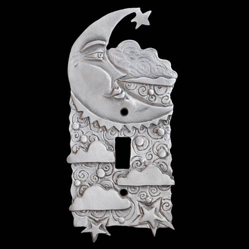 Crescent Moon Switchplate, Leandra Drumm (#21)
