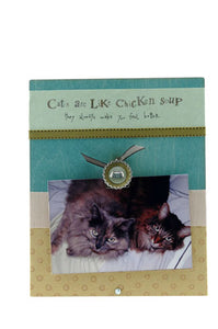 Cats are Like Chicken Soup Frame