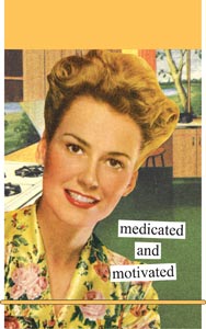Anne Taintor Mini Notes - Medicated