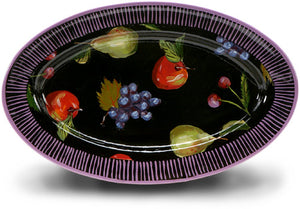 Ceramic Platter /Droll Design