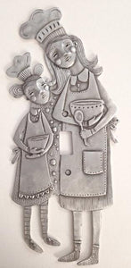 "Lil Sous Chef" switchplate cover by Leandra Drumm (#146)