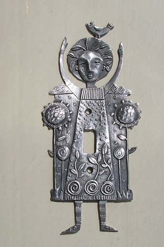 Mary Quite Contrary, switchplate cover (#98)