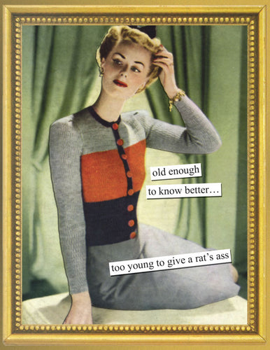 Anne Taintor Birthday card 