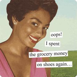 Anne Taintor magnet: OOPS!