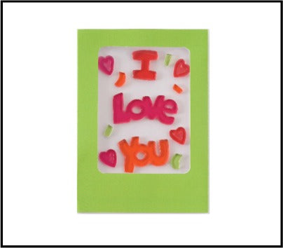 GelGems Card, I love you