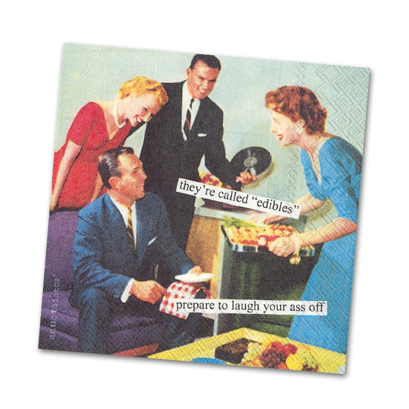 Anne Taintor napkins, 