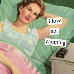 Anne Taintor napkins, not camping