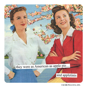 Anne Taintor Magnet, "appletinis"