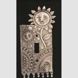 Flower Faces switchplate cover (#83)